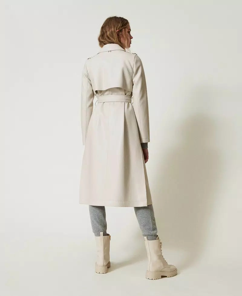 Double-Breasted Trench Coat