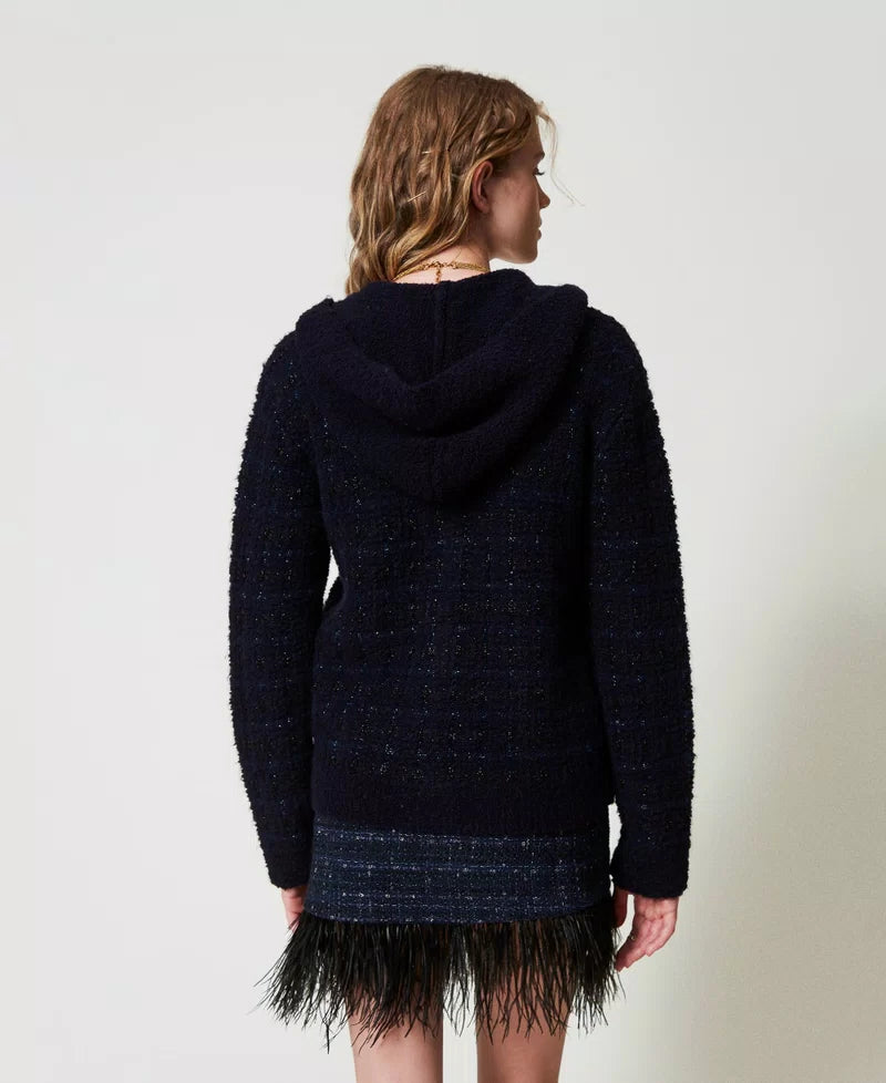 Jacquard Knit Jacket