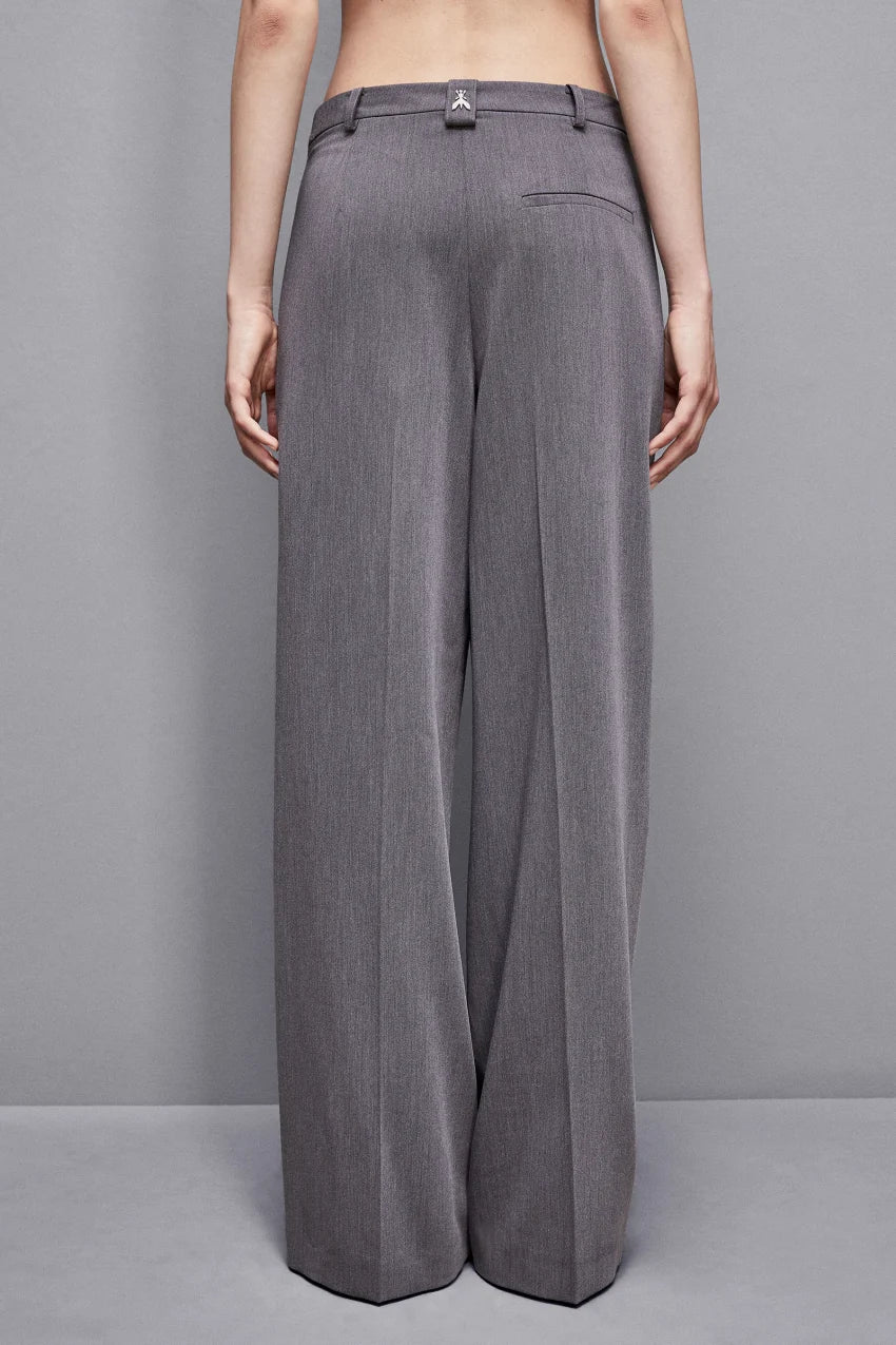 Essential Viscose Pleated Trousers