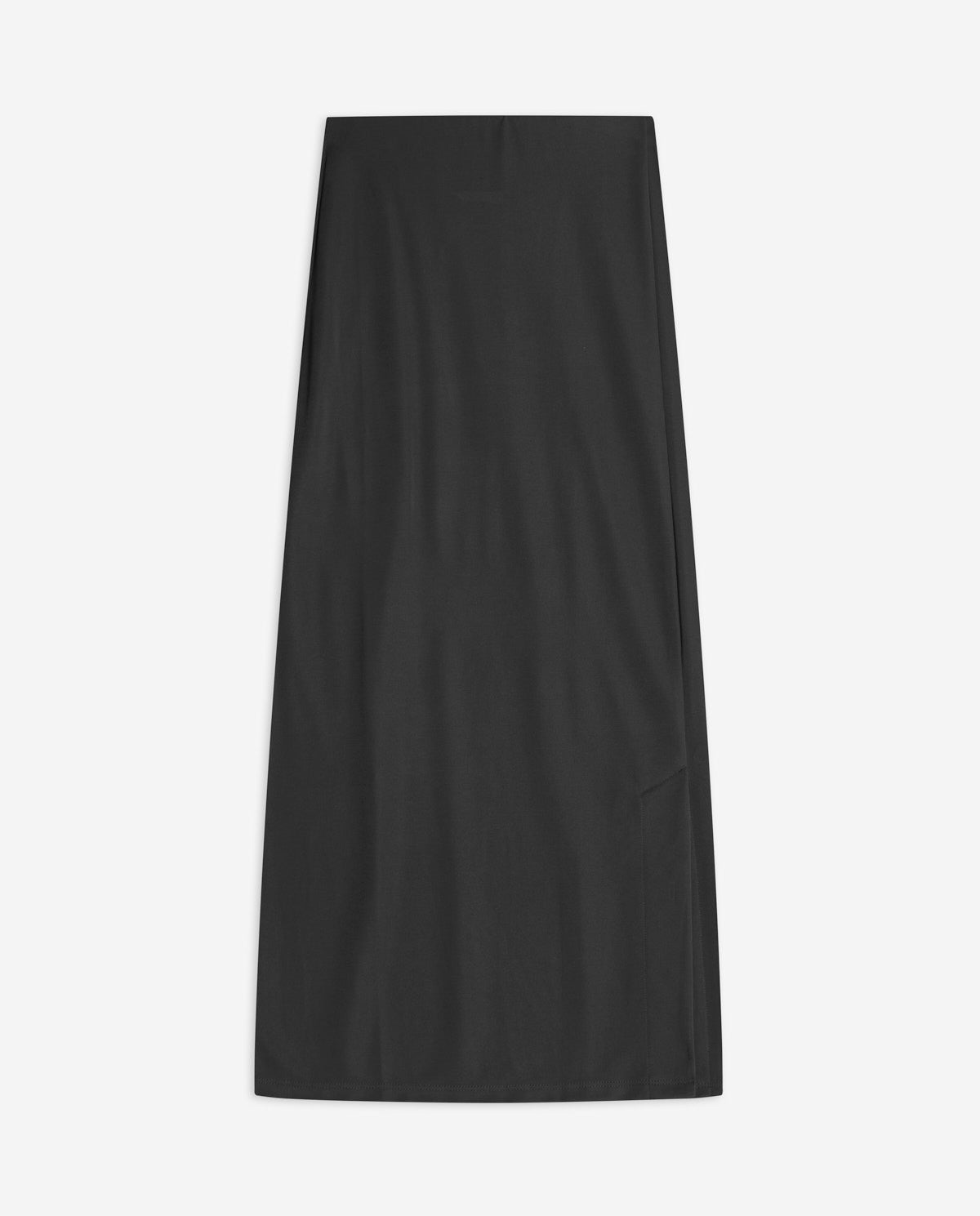 Knit Midi Skirt Black