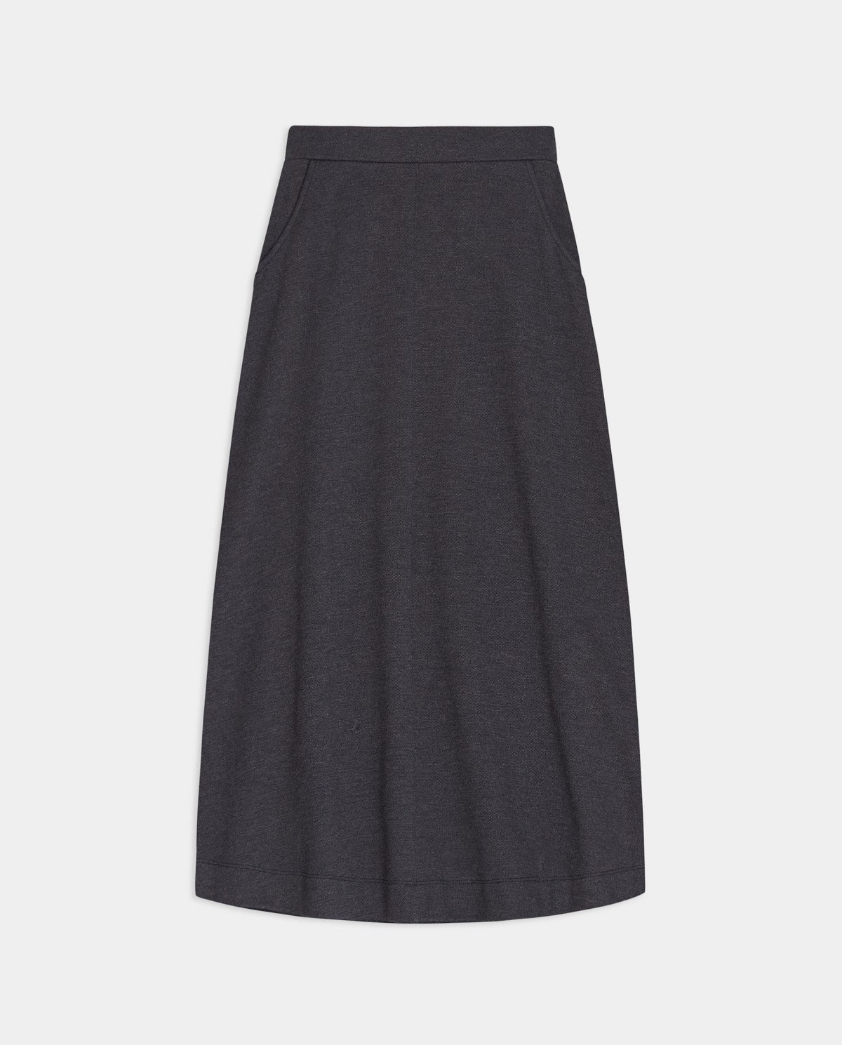 Pleated Skirt Navy