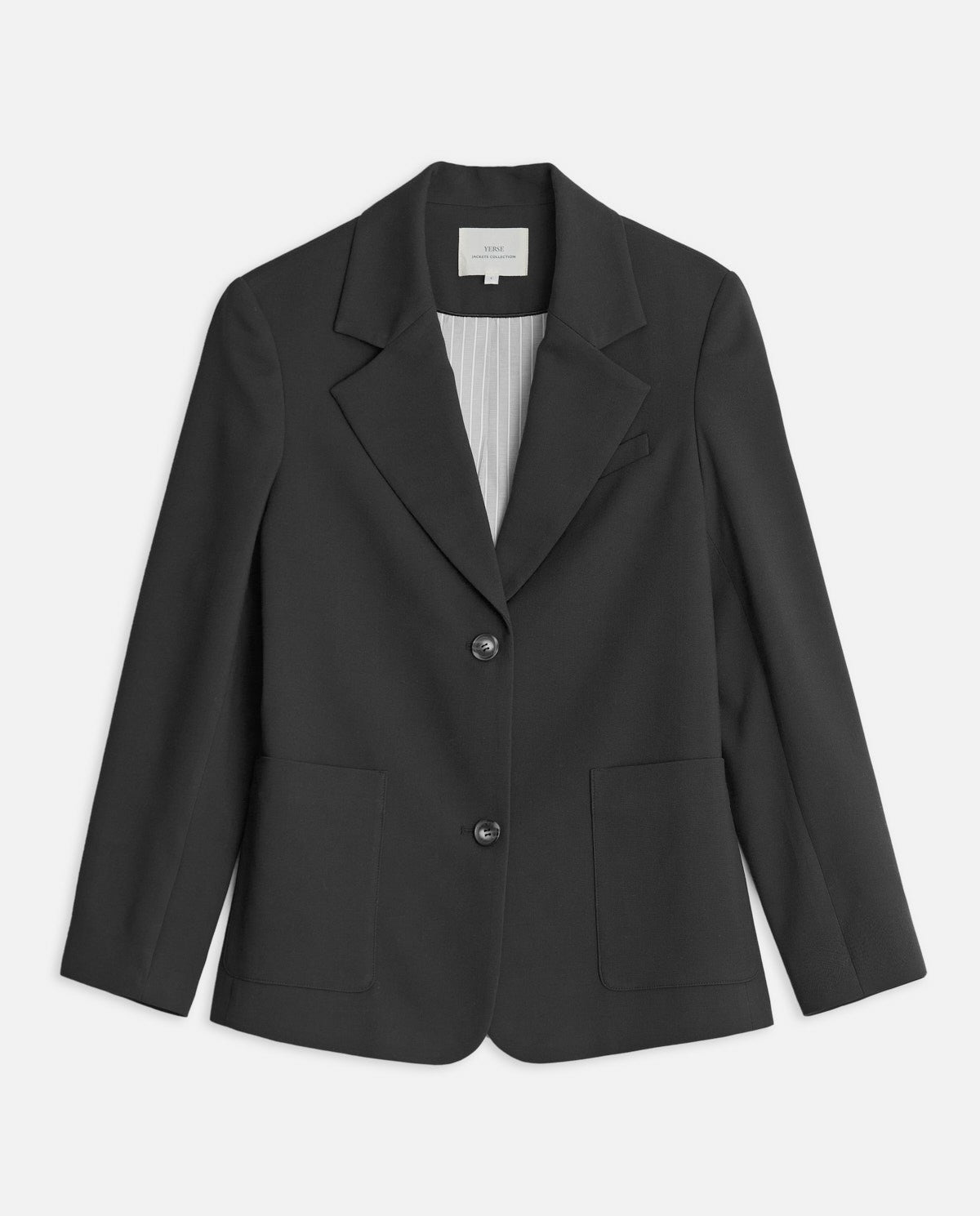 Blazer de traje negro