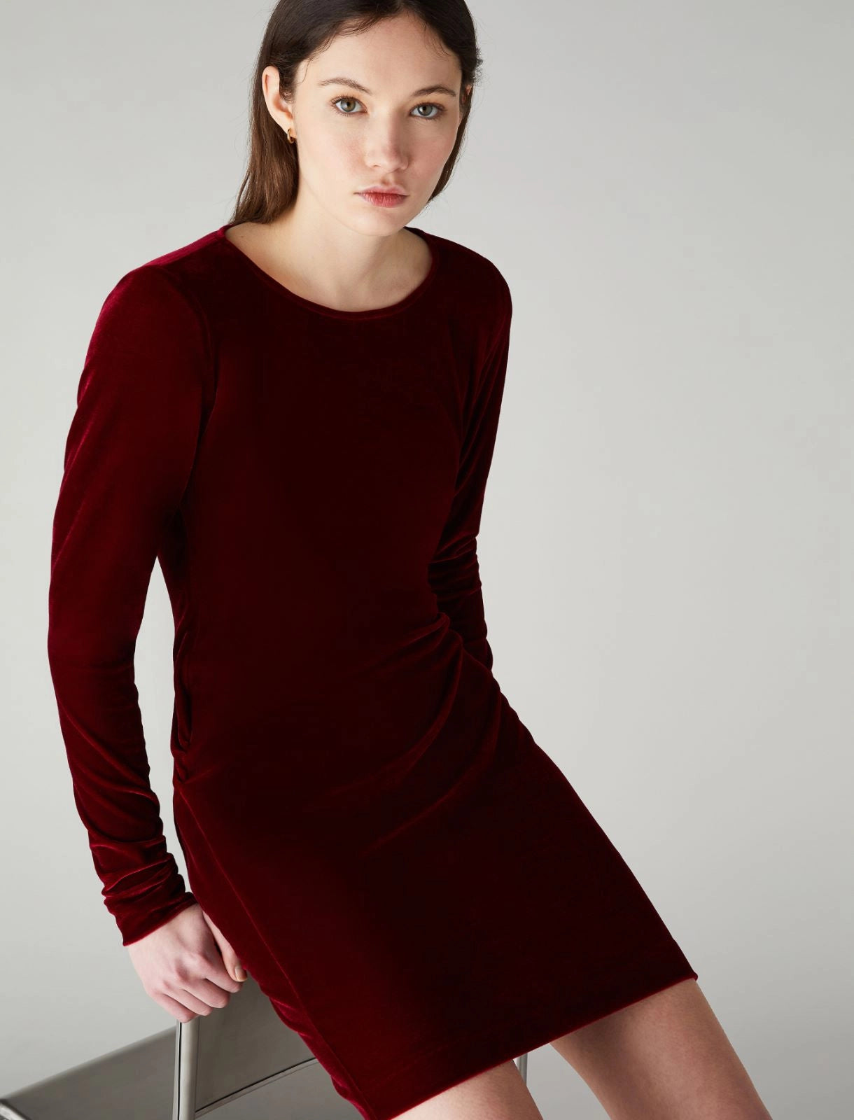 Red Velvet Dress