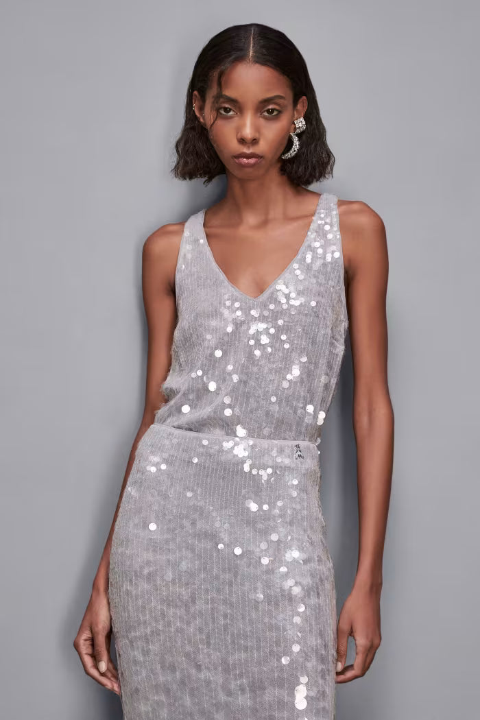 Sequin top