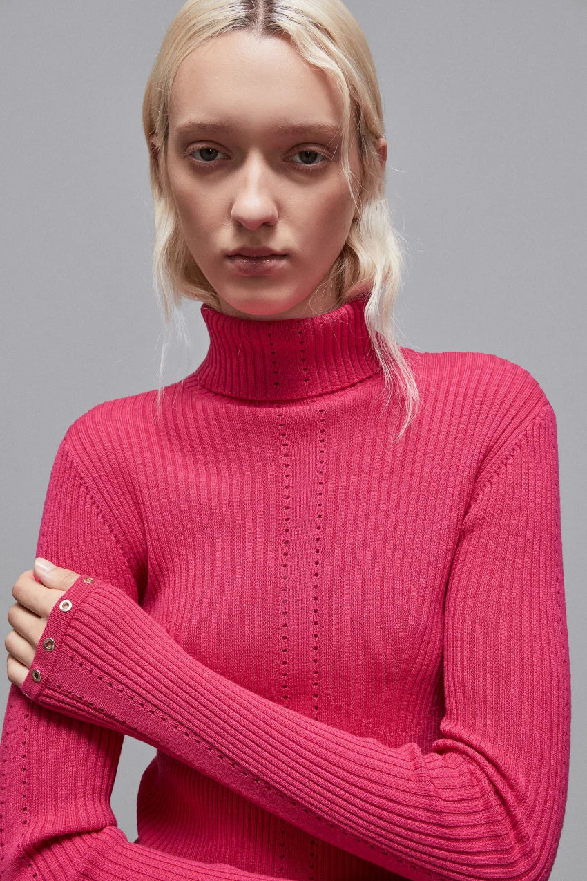 Essential Soft Pure Wool Turtleneck Sweater