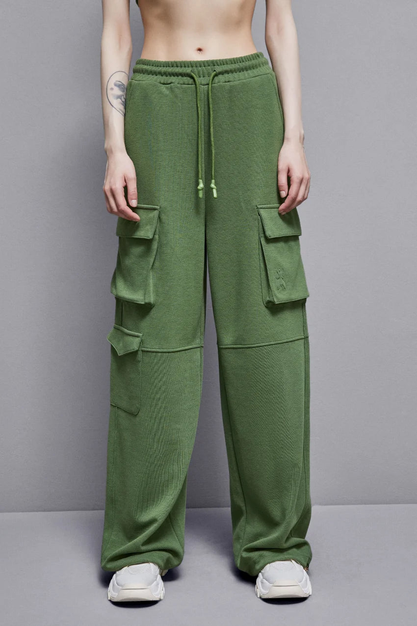 Fleece Cargo Pants