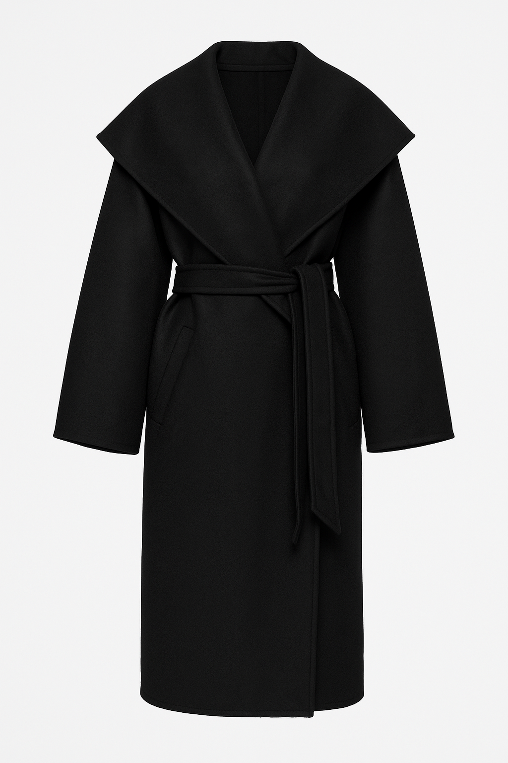 Hooded over coat