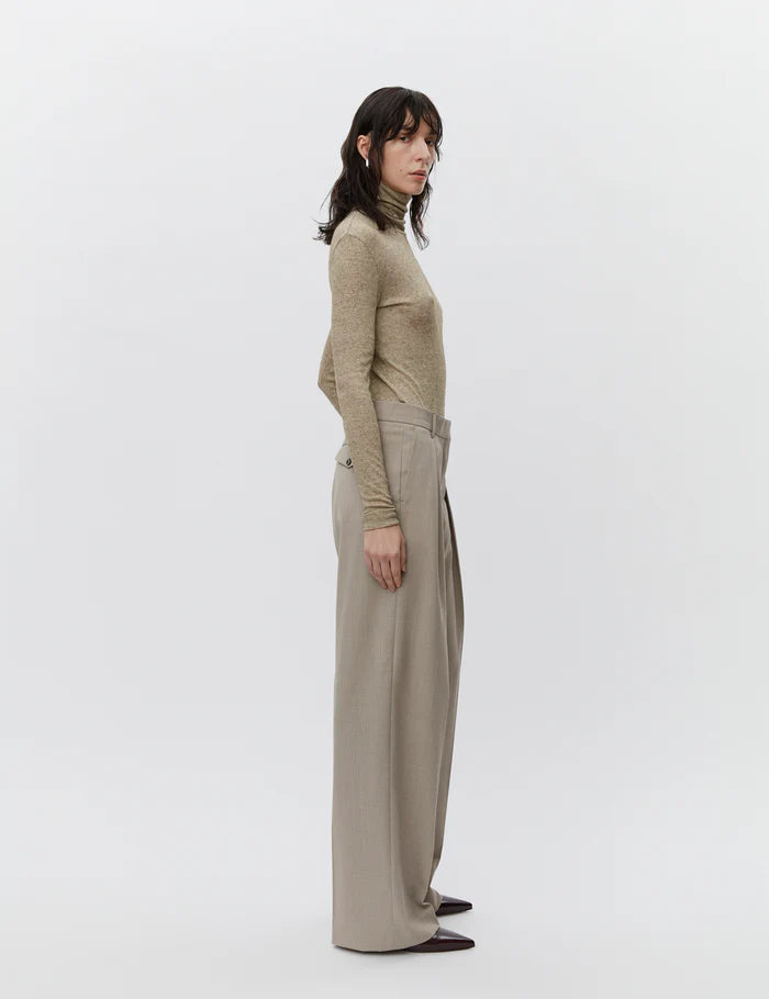Pantalones clásicos de mezcla de lana Enzo