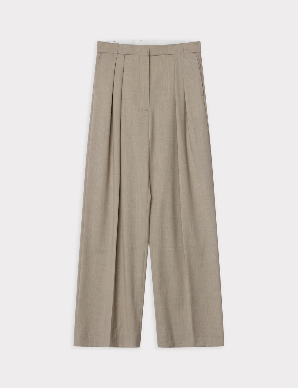 Pantalones clásicos de mezcla de lana Enzo