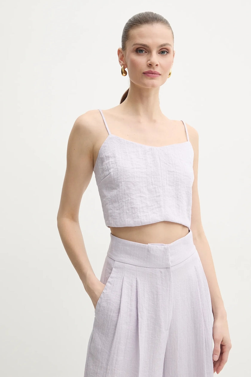 Lilac Crop top