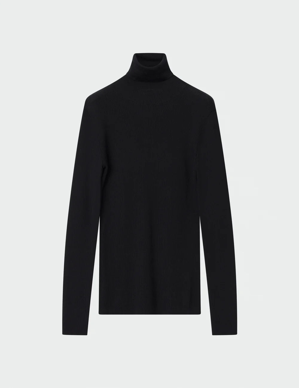 Sierra Roll Neck Knitted Sweater Black