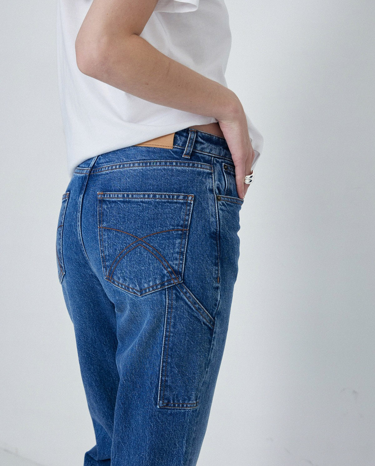 Organic Cotton Straight Jeans Indigo