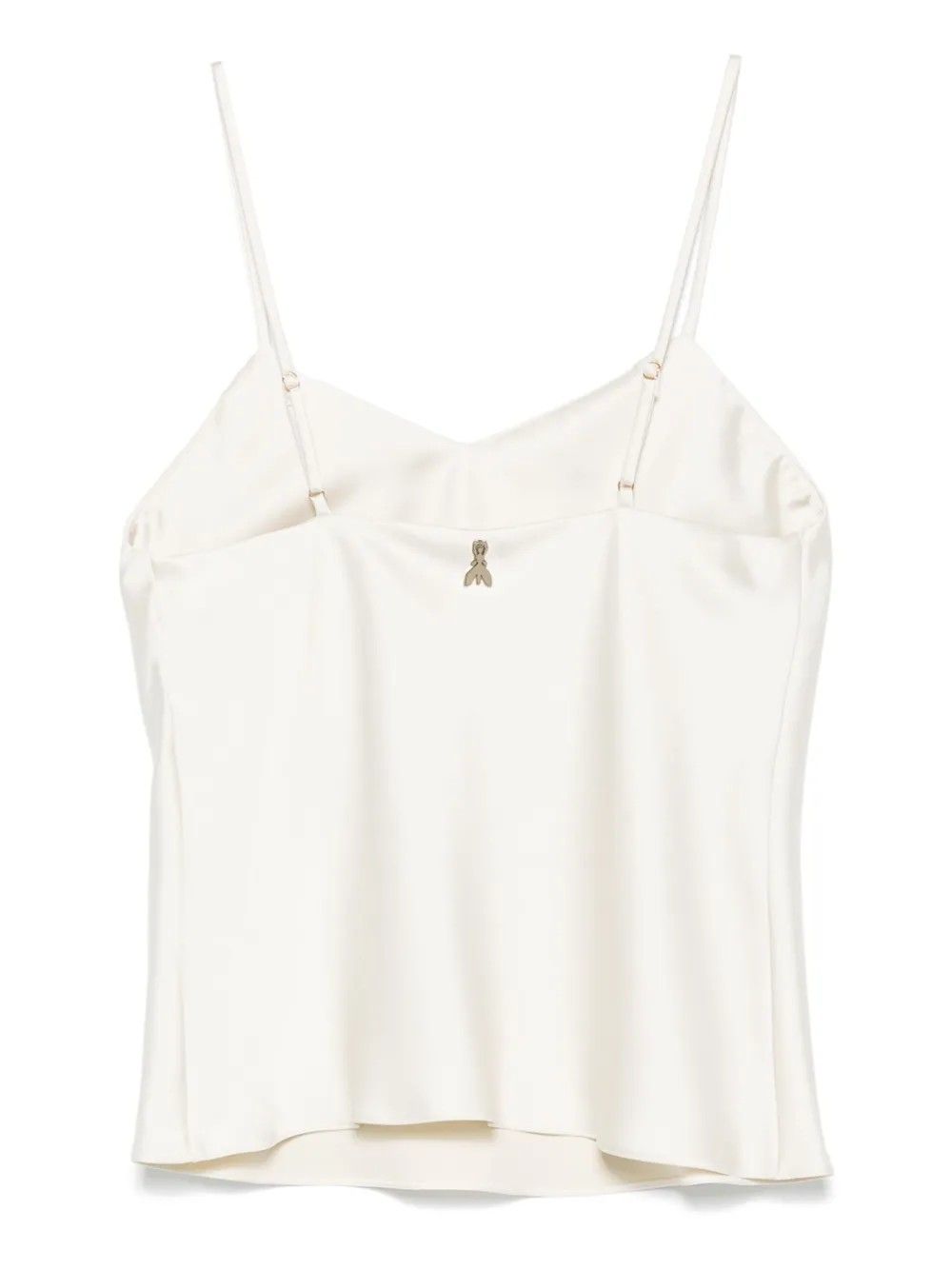 Ivory satin top